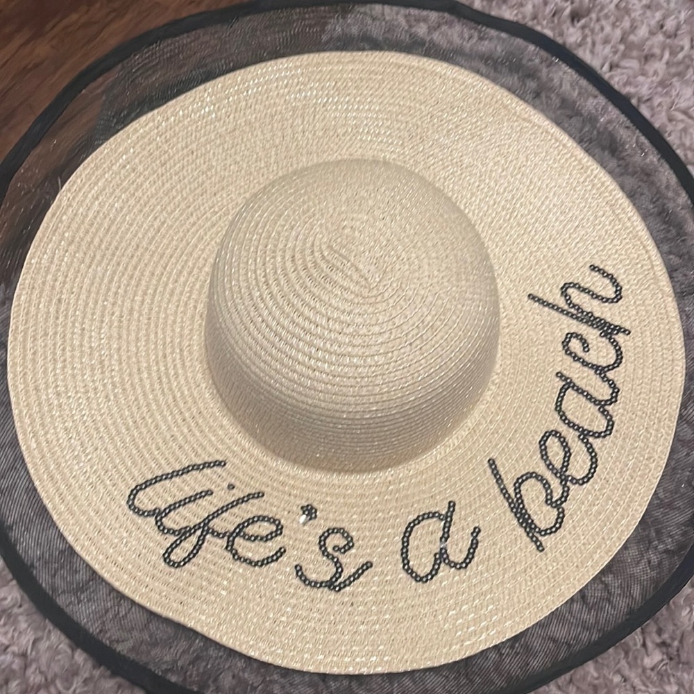 Life’s a beach hat